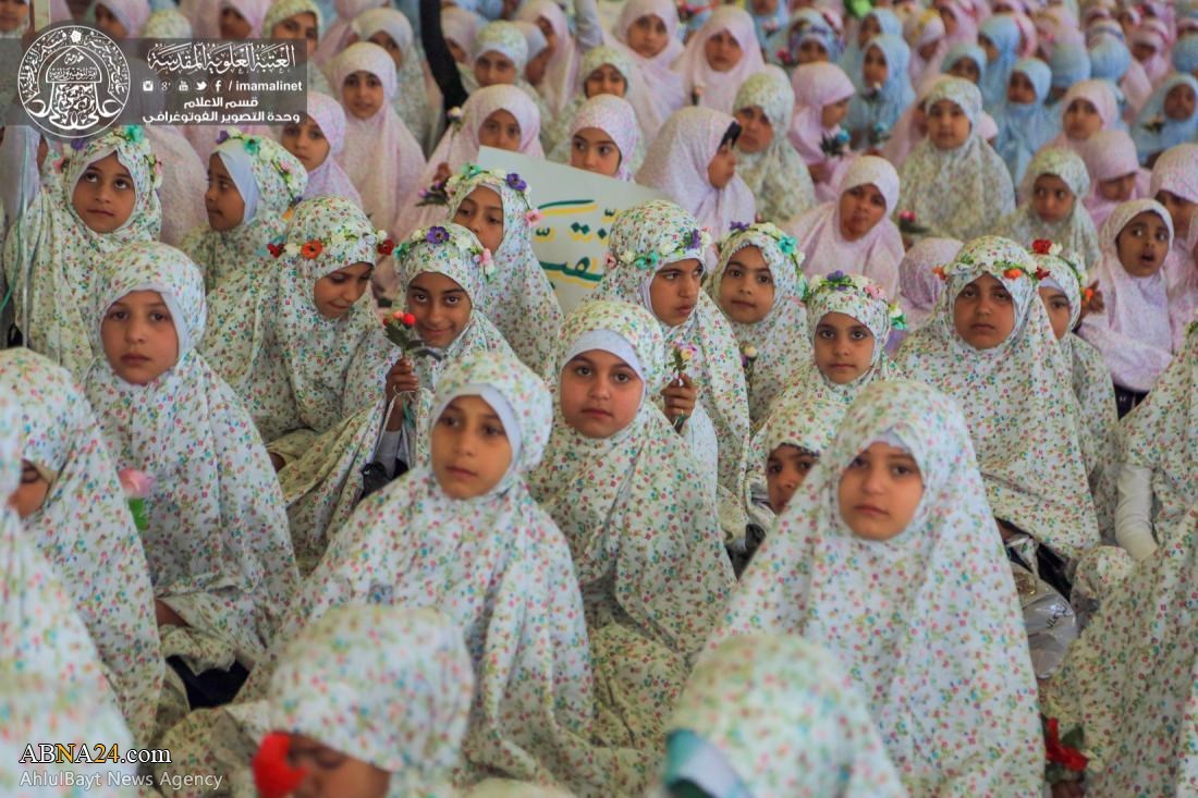 تقرير مصور/ العتبة العلوية ترعى تتويج 1000 مكلفة في ذكرى السيدة الزهراء (ع)